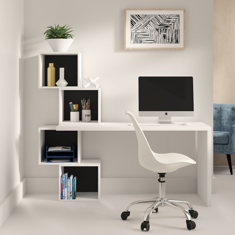 Study Table With Laminated Board Top & Base