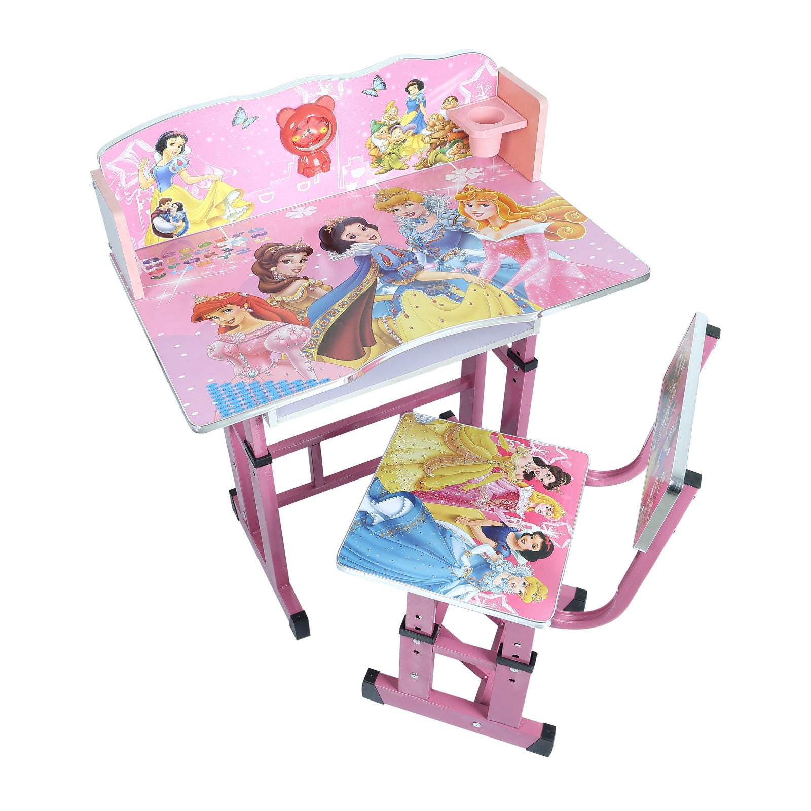 Study Table with Chair for Kids & Students Multicolor -