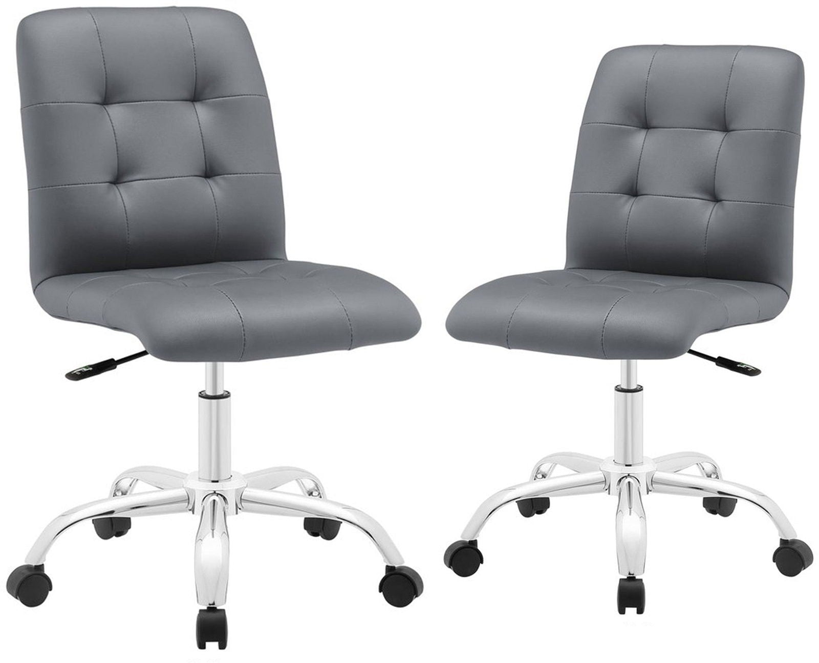 Swivel Bar Stools With Metal Chrome Base Height Adjustable Leatherette -