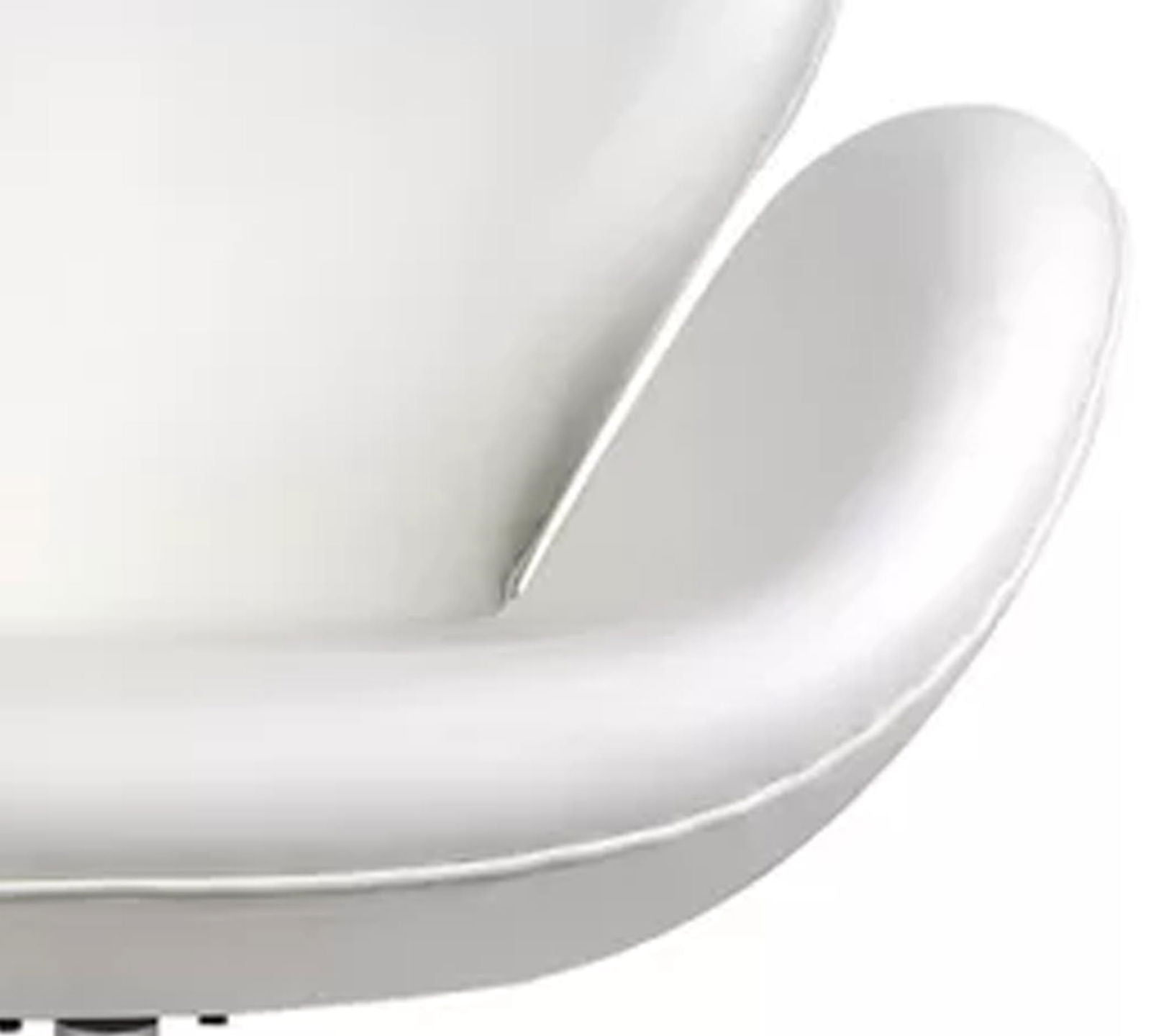 Swivel Lounge Chair in Metal Base -