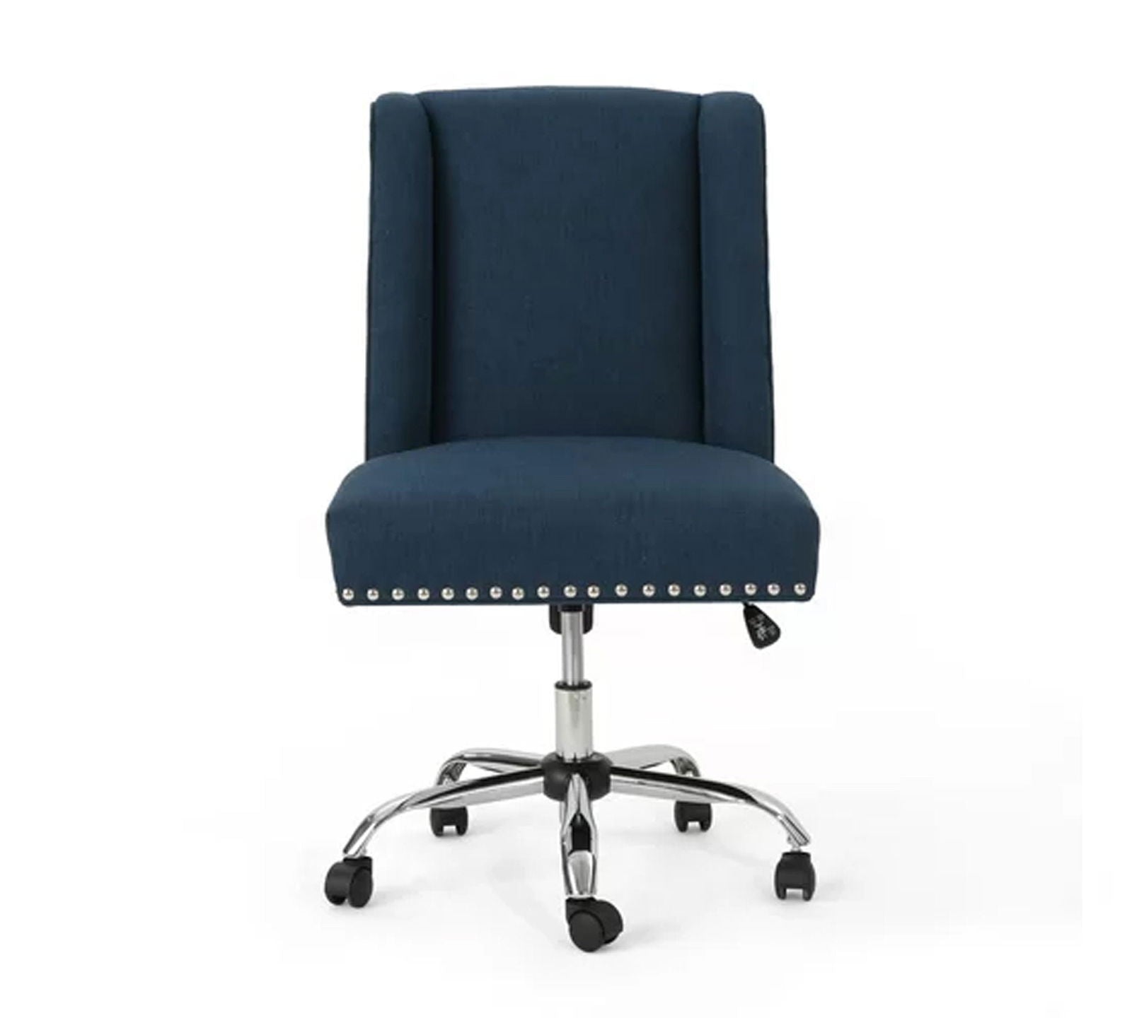 Swivel Lounge Chair with Chrome Base -