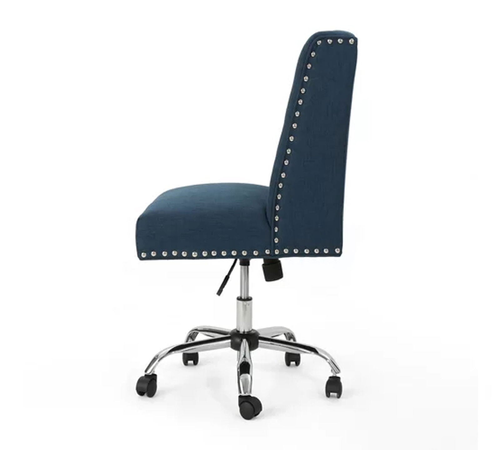 Swivel Lounge Chair with Chrome Base -