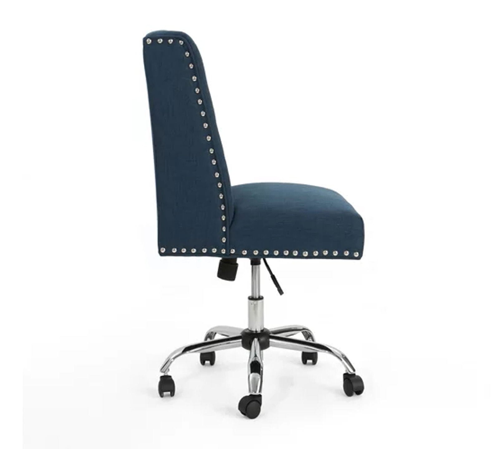 Swivel Lounge Chair with Chrome Base -