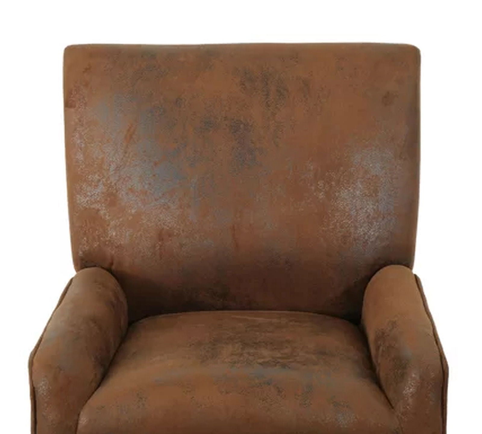 Swivel Lounge Chair with Chrome Base -