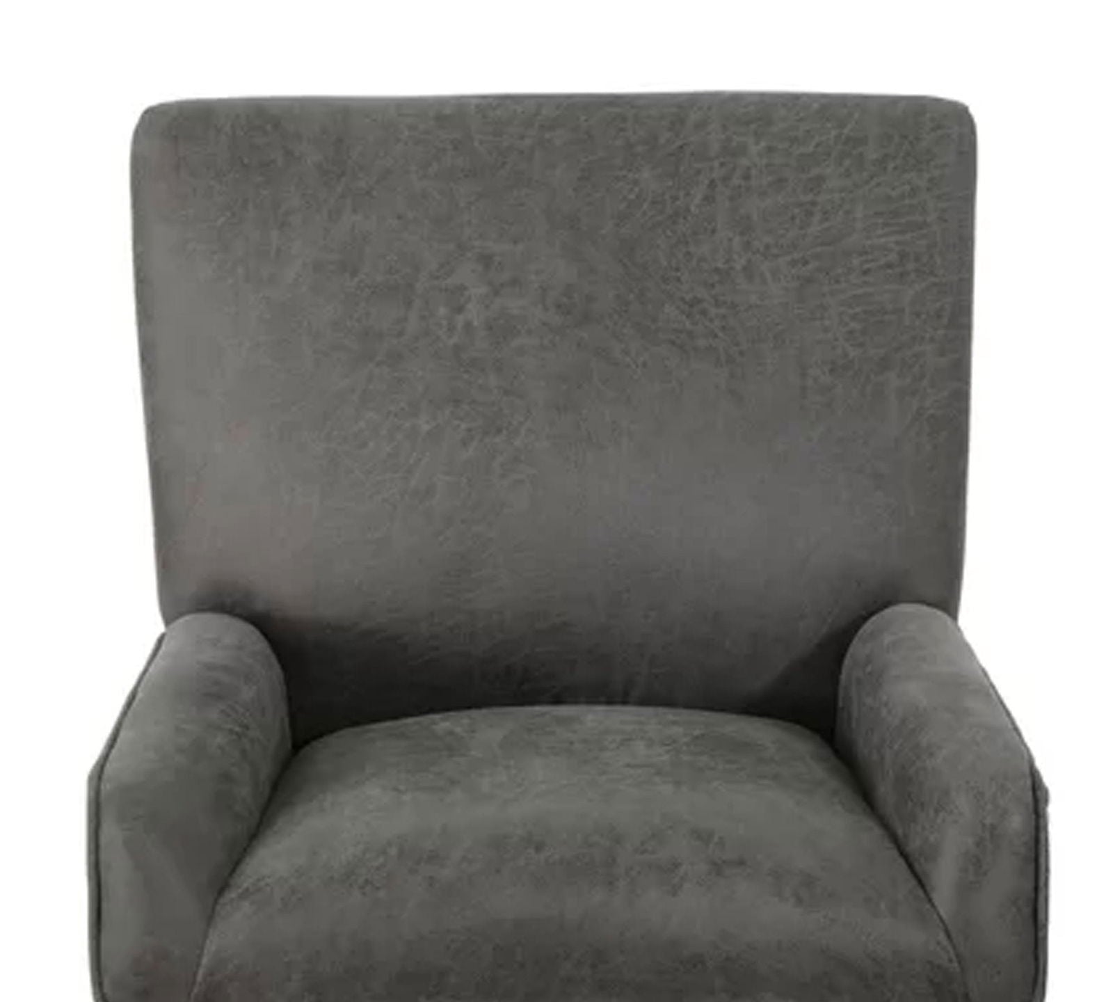 Swivel Lounge Chair with Chrome Base -