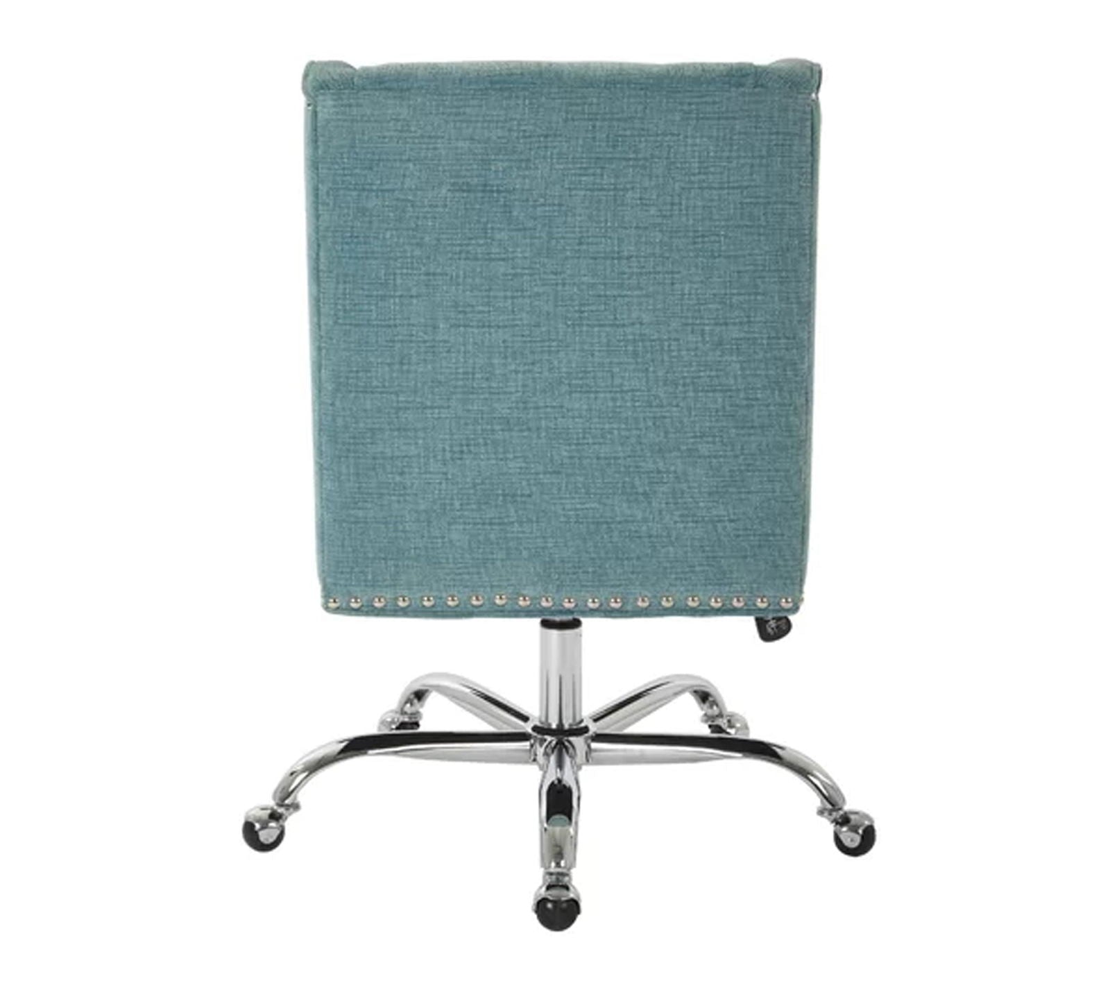 Swivel Lounge Chair with Chrome Base -