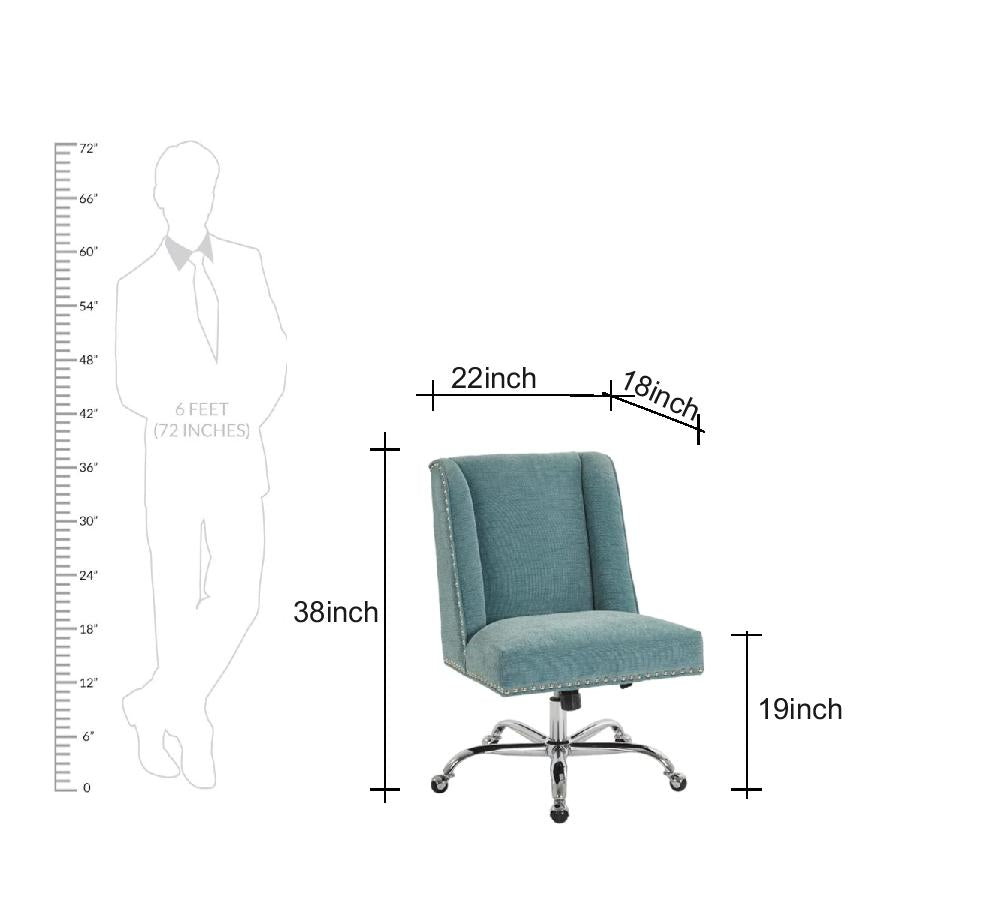 Swivel Lounge Chair with Chrome Base -