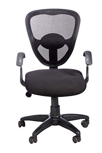 Swivel Medium Back Executive Executive Chair with Nylon Base -