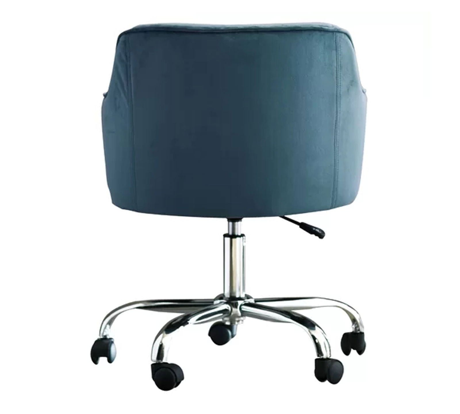 Swivel Velvet Lounge & Office  Chair with Wheels -