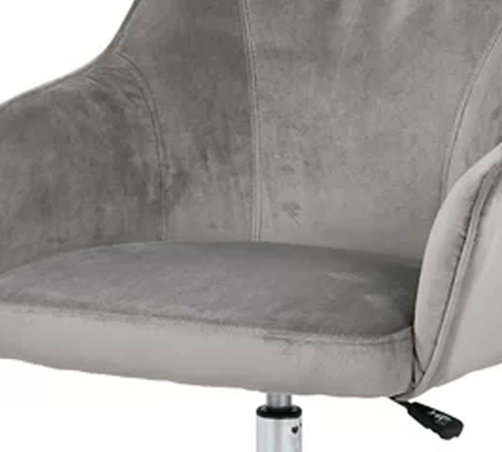 Swivel Velvet Lounge & Office  Chair with Wheels -
