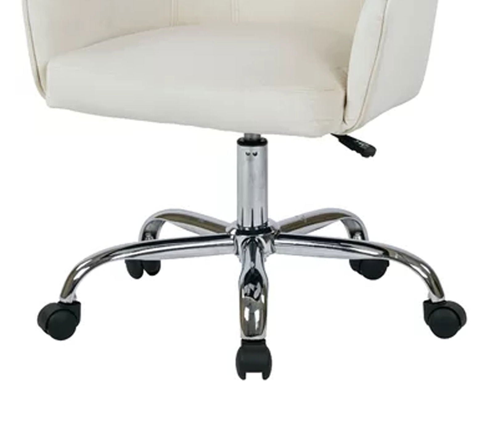 Swivel Velvet Lounge & Office  Chair with Wheels -