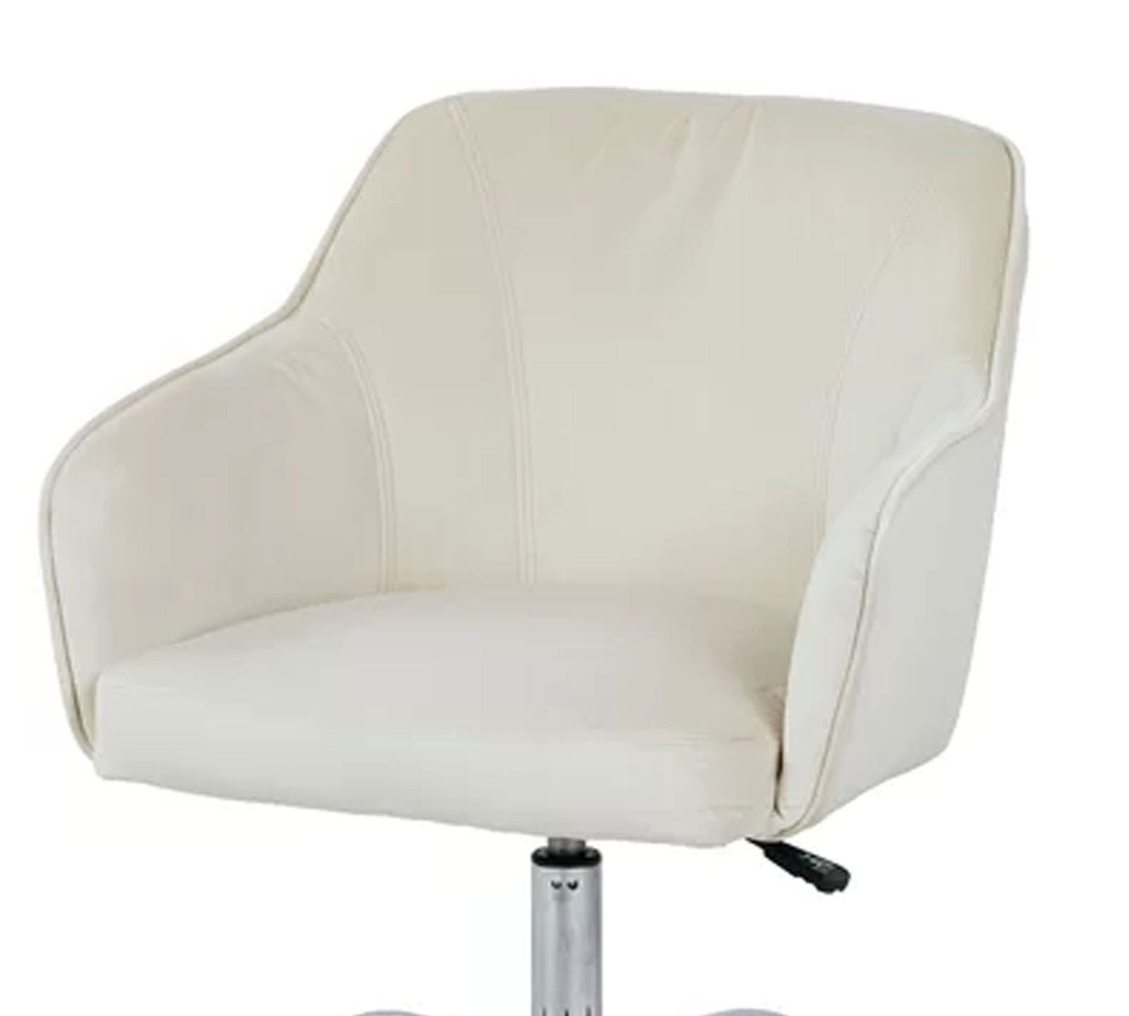 Swivel Velvet Lounge & Office  Chair with Wheels -