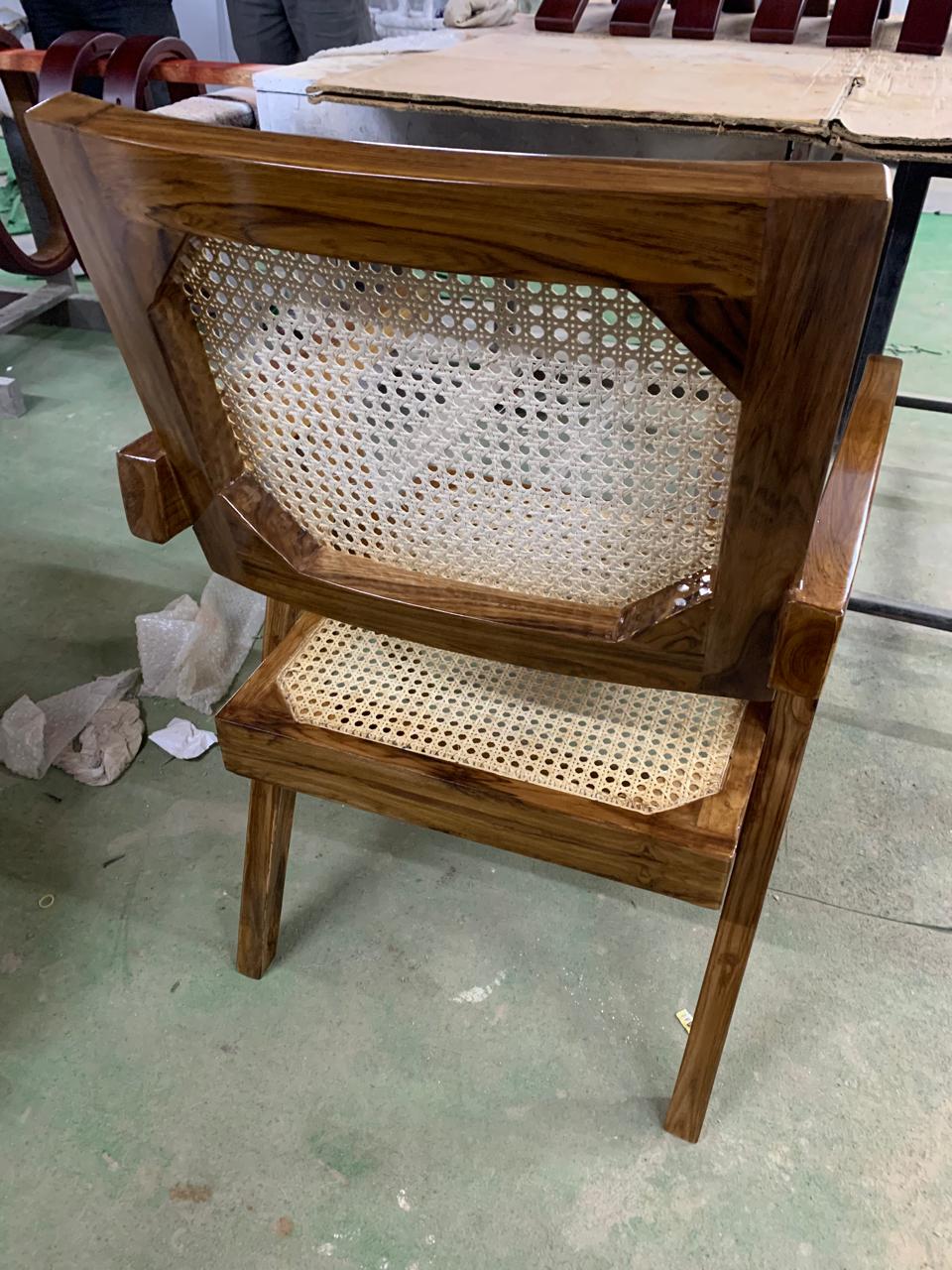 Teak Trend Solid Wood Arm Chairs -