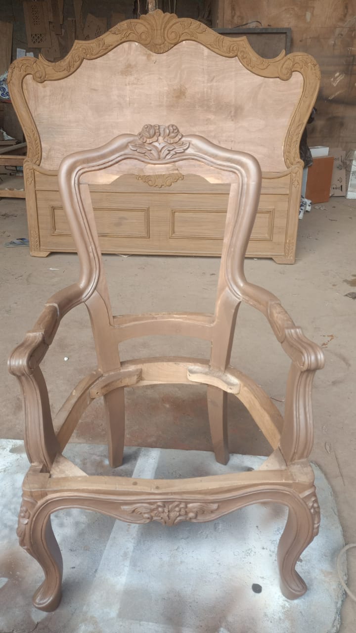 Teak Wood Bransford Armchair -