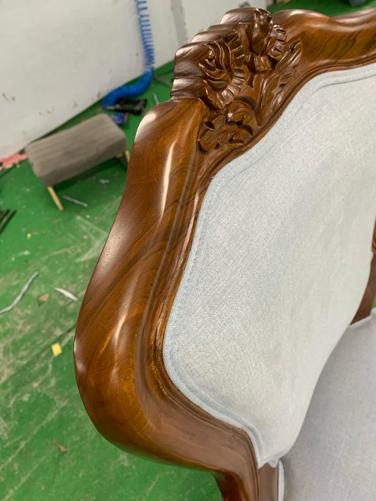 Teak Wood Bransford Armchair -