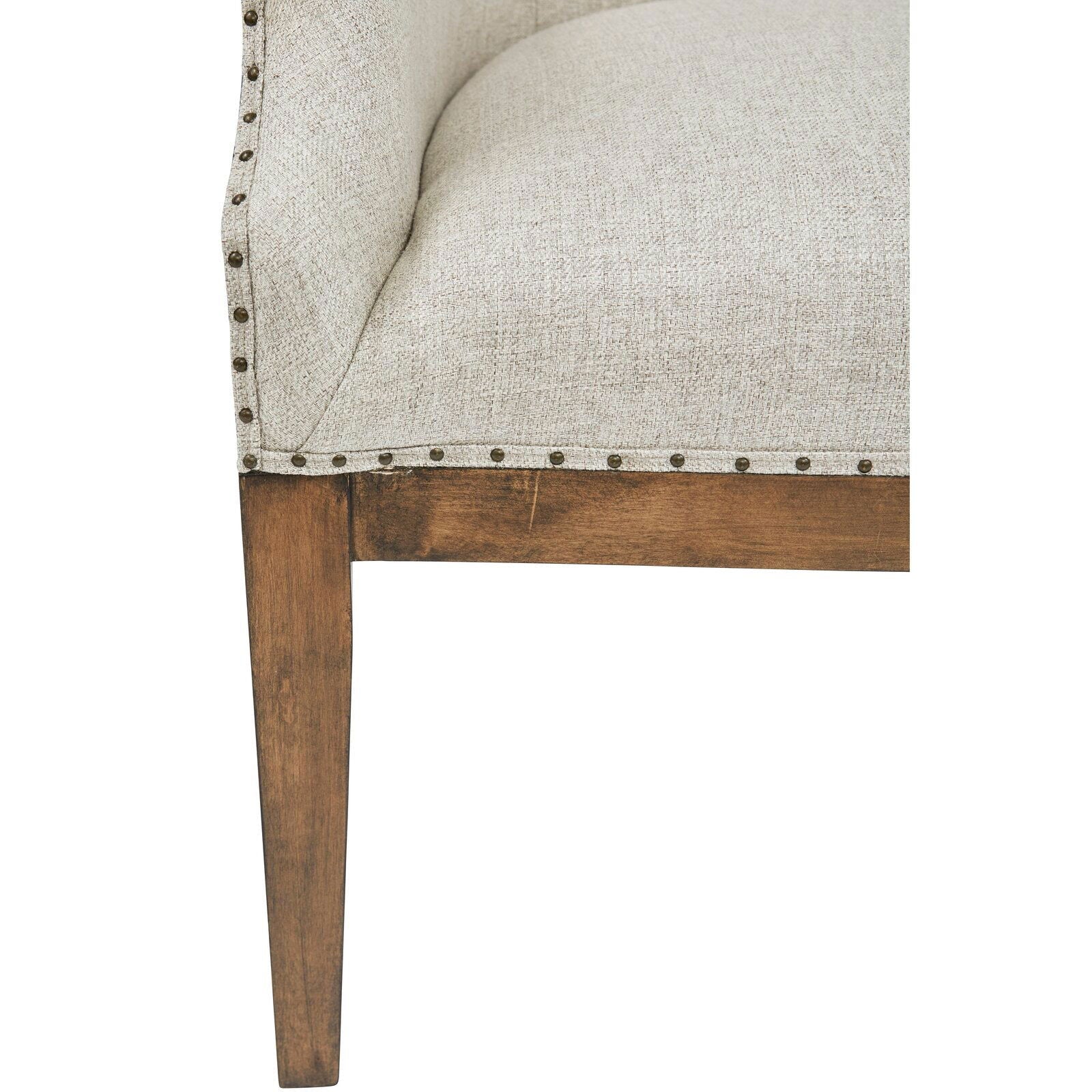 Teakwood Comfortable Wing Back Chair -
