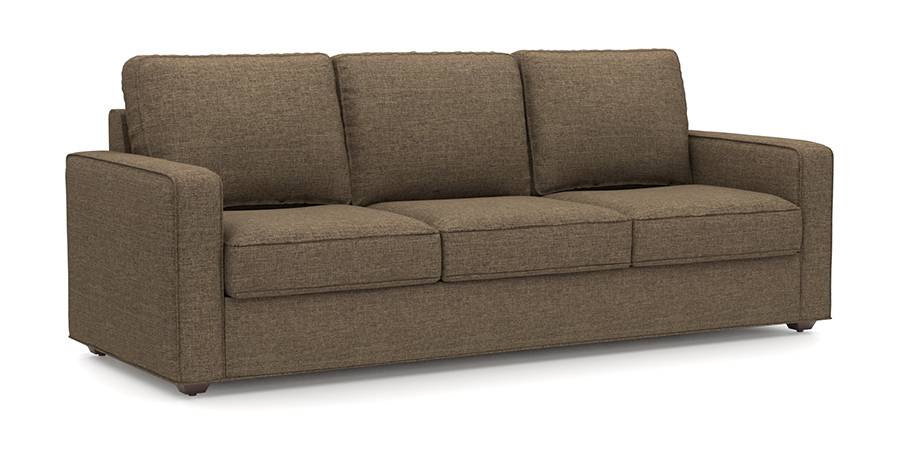 Three Seater Sofa High-performance fabric With Solid Wooden Frame and multi-density foam in the seat cushions reduces sagging due to prolonged -