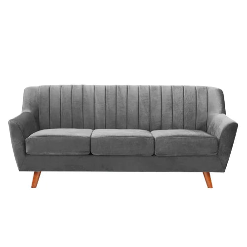 Three Seater Sofa Living Room Sofa Modern Sofa (Green) -
