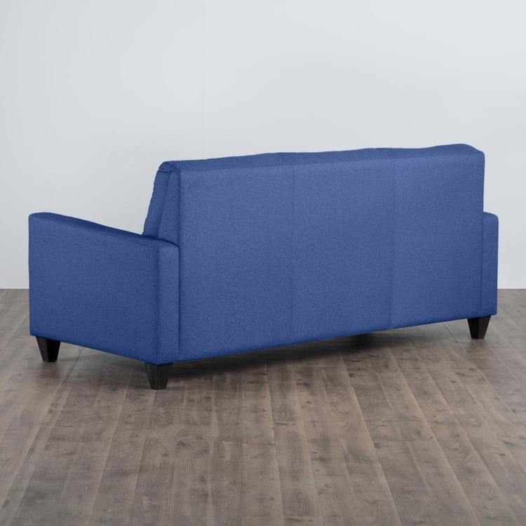 Three Seater  fabric Sofa With Solid Wooden Frame and multi-density foam in the seat cushions. -