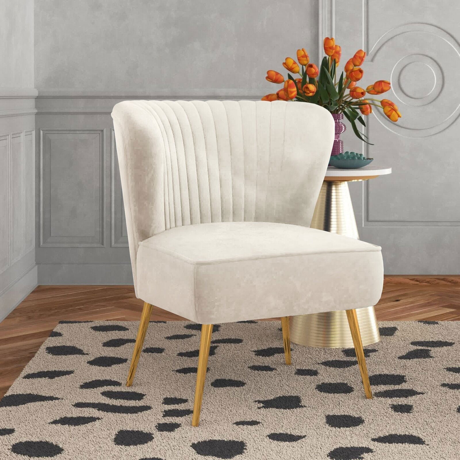 Tufted Cushion Accent Chair Arm Chair Accent Chair Chair -