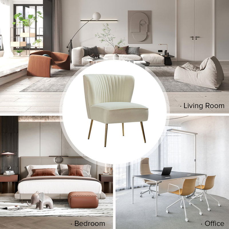 Tufted Cushion Accent Chair Arm Chair Accent Chair Chair -