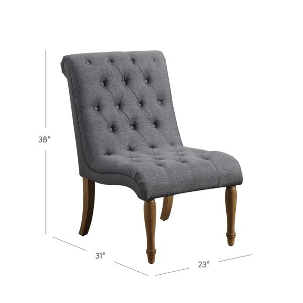 Tufted Living Room Accent Chair -