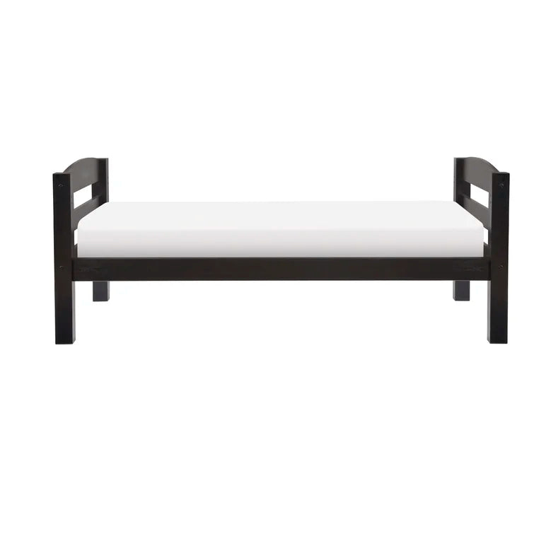 Twin Over Full Bunk Bed with Slant Ladder -