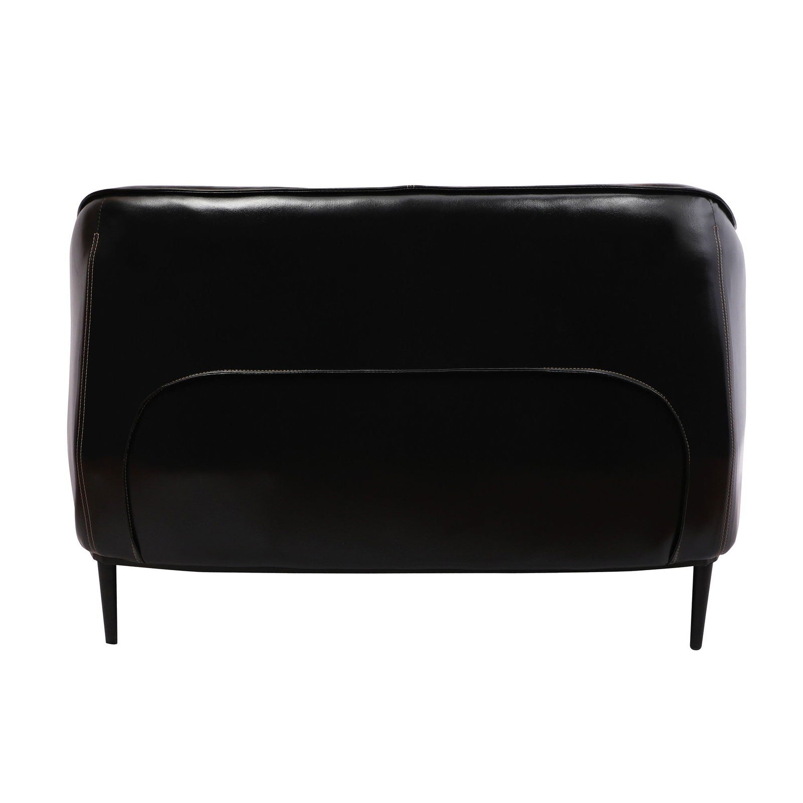Two Seater Sofa with Metal Legs Base -