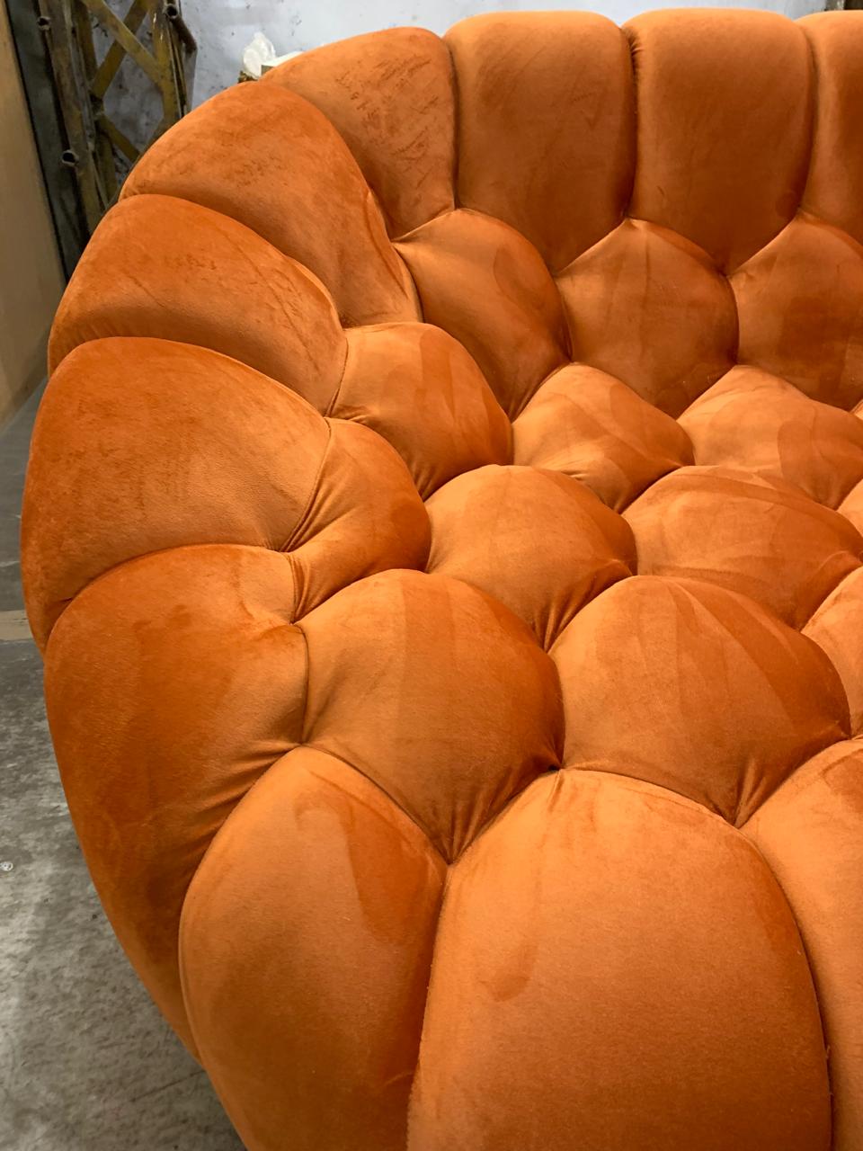 Two and Three Seater Designer Bubble Fabric Sofa -