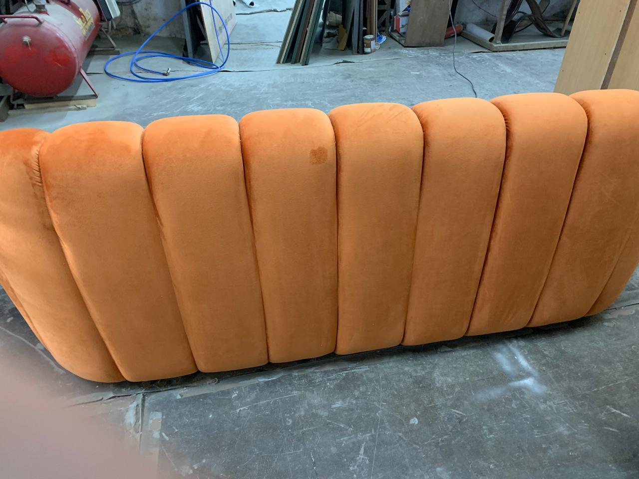 Two and Three Seater Designer Bubble Fabric Sofa -