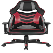 Gaming Chair with Ergonomic Racing Design, Adjustable Height, and Armrests for Gaming Enthusiasts