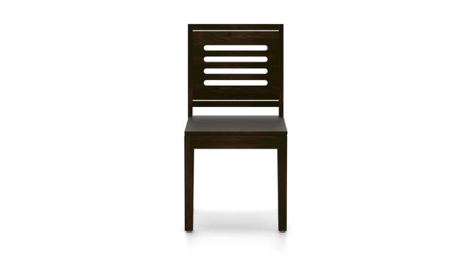 Upholstered Dining Chair with Wooden Frame Base -