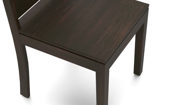 Upholstered Dining Chair with Wooden Frame Base -