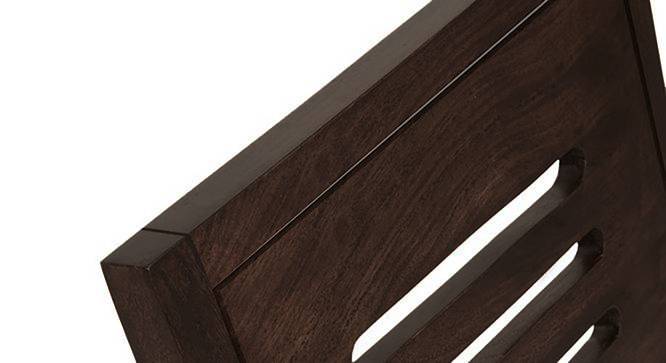 Upholstered Dining Chair with Wooden Frame Base -