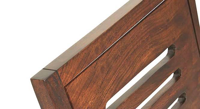 Upholstered Dining Chair with Wooden Frame Base -