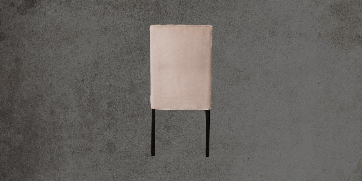 Upholstered Dining Chair with Wooden Frame Base -