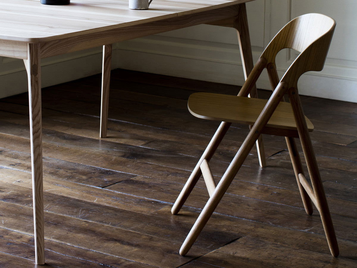 Upholstered Dining Chair with Wooden Frame Base -