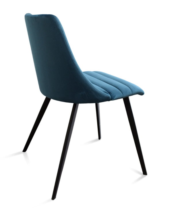 Upholstered Dining Chair with Wooden Frame Base -