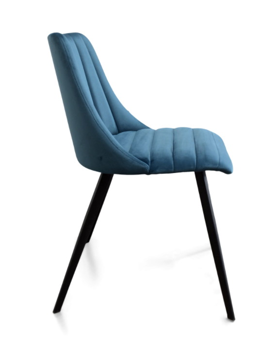 Upholstered Dining Chair with Wooden Frame Base -