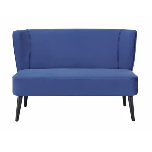 Velvet 2 Seater Sofa in Armless -