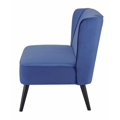 Velvet 2 Seater Sofa in Armless -