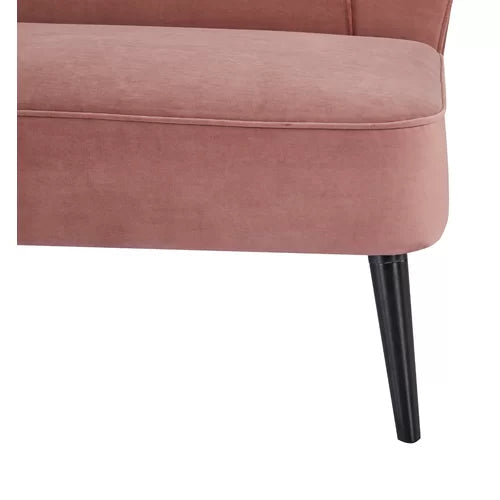 Velvet 2 Seater Sofa in Armless -