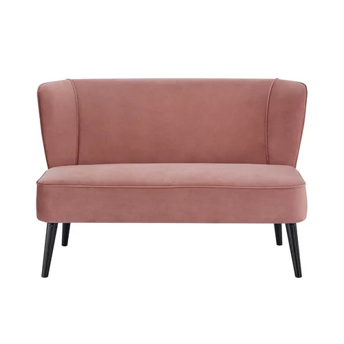 Velvet 2 Seater Sofa in Armless -