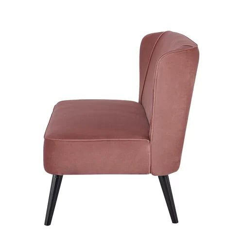 Velvet 2 Seater Sofa in Armless -