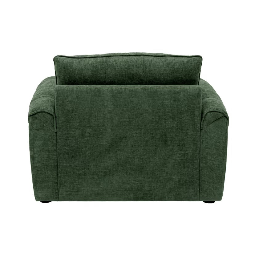 Premium Sofa Modern Fabric Armchair Soft Cushion Comfort Handcrafted Solid Wood Frame High Density Foam Durable Lounge Seating