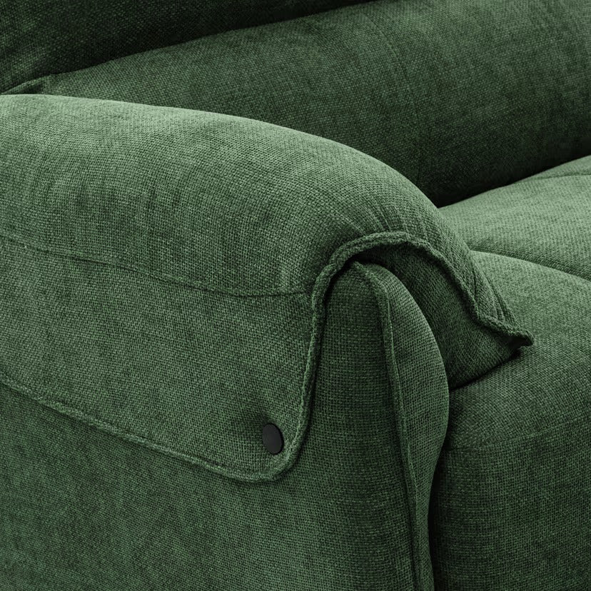 Premium Sofa Modern Fabric Armchair Soft Cushion Comfort Handcrafted Solid Wood Frame High Density Foam Durable Lounge Seating
