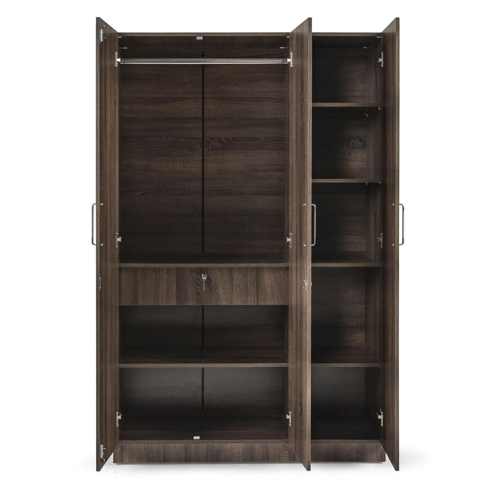Wardrobe in 2, 3, 4 Door with Mirror -