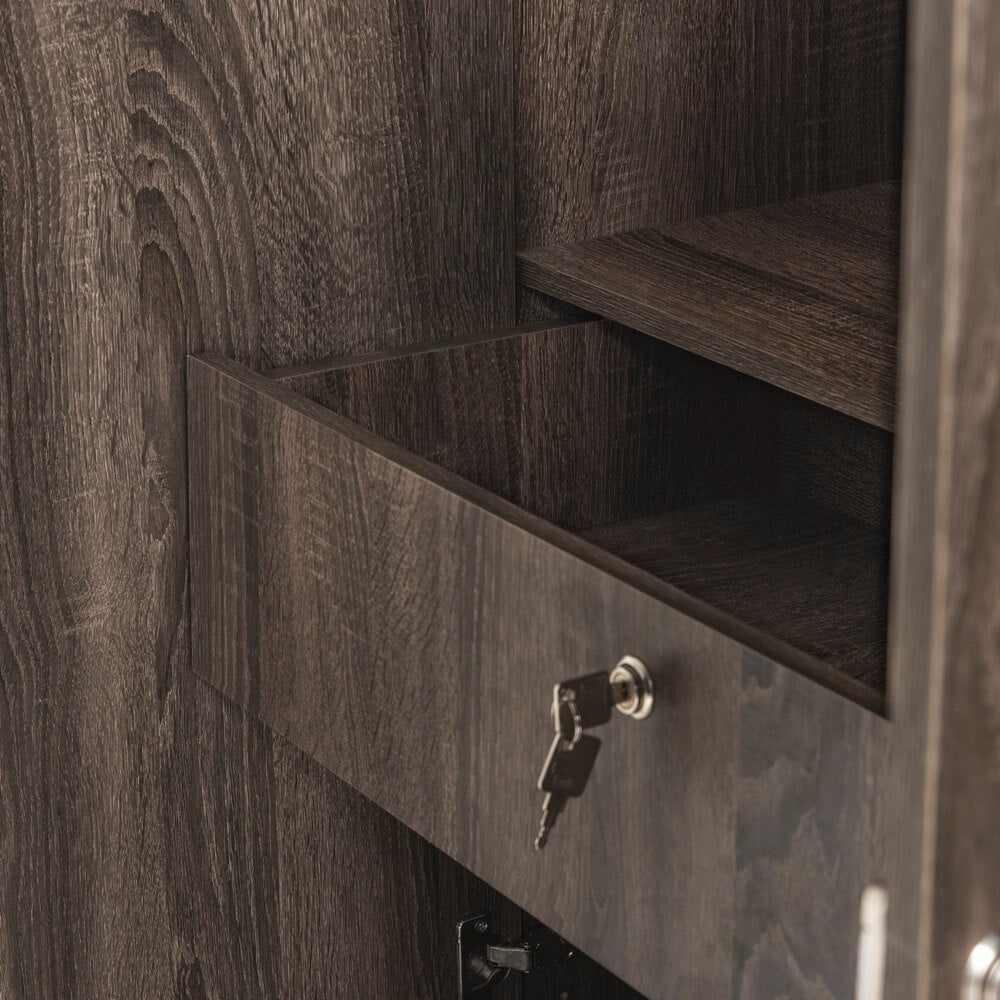 Wardrobe in 2, 3, 4 Door with Mirror -