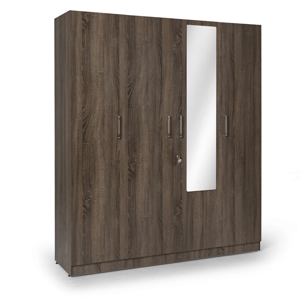 Wardrobe in 2, 3, 4 Door with Mirror -