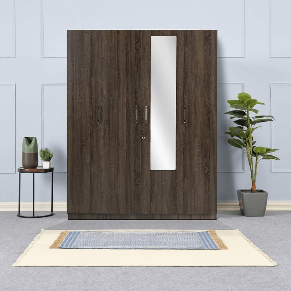 Wardrobe in 2, 3, 4 Door with Mirror -